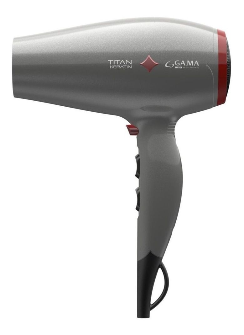 Secador de pelo GA.MA ItalyMICRO GLITT Diamond Titan Keratin gris 220V-0