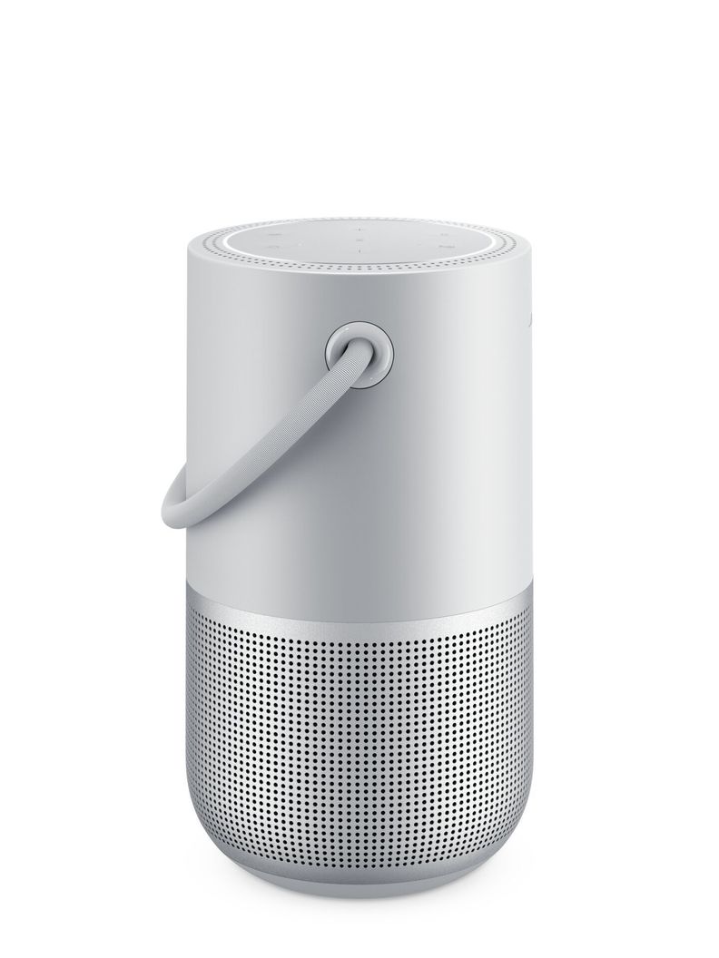 Parlante Portatil Smart Portable Home color Plata-1