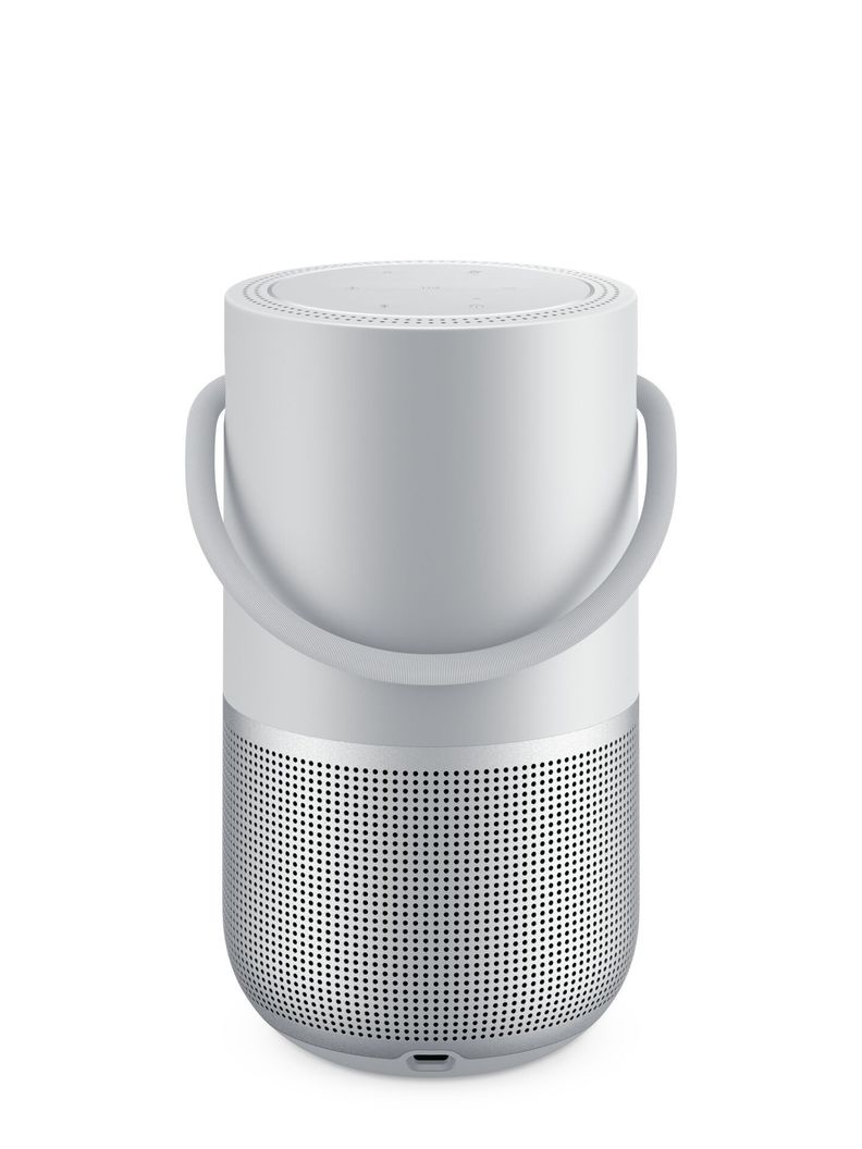 Parlante Portatil Smart Portable Home color Plata-2