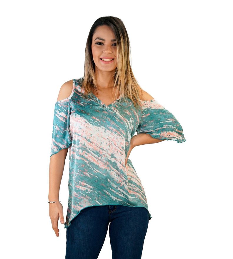 Bluson estampado m/c-0