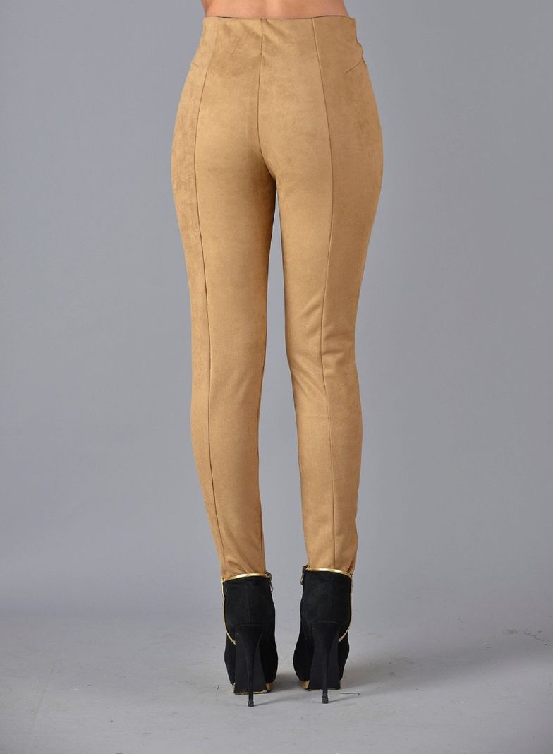 Calza suede cortes beige-1