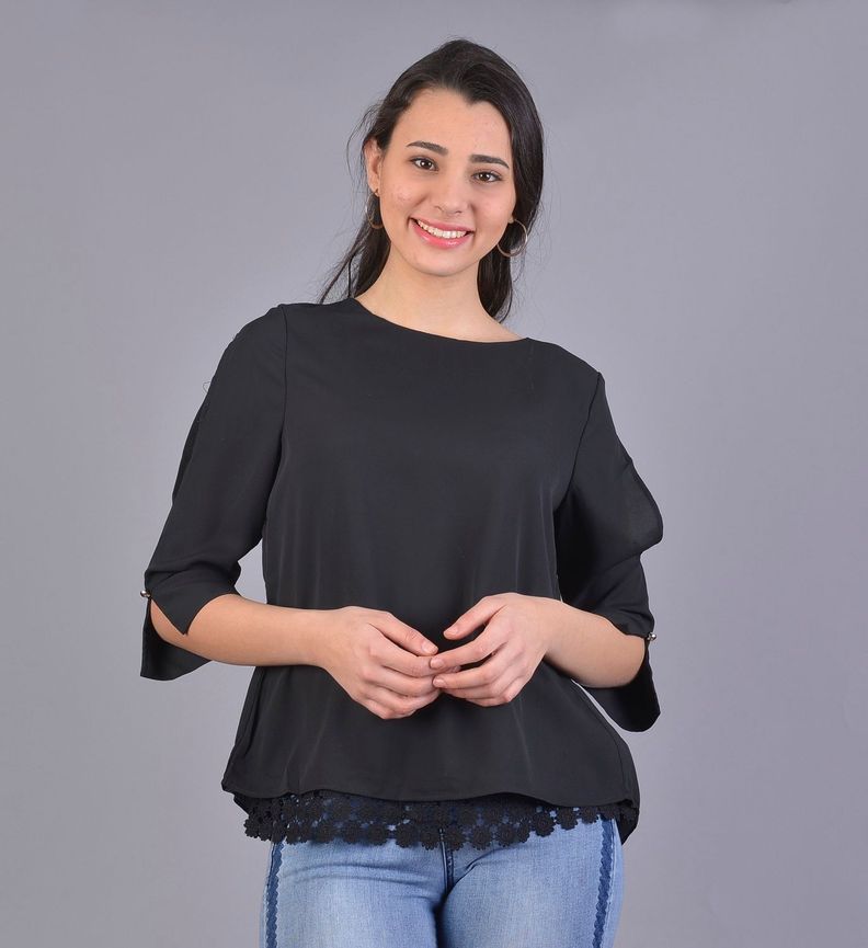 Blusa aplicación crochet-0