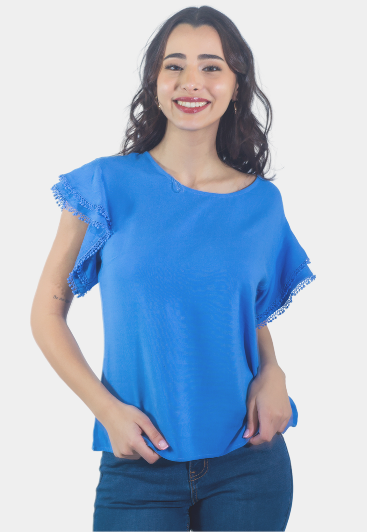 Bluson Broderie Manga Azul Tentation-0