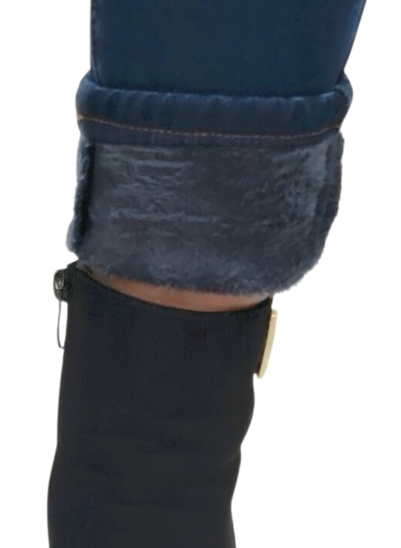 JEANS CON PIEL SKINNY T.A. PUSH UP DARK BLUE-3