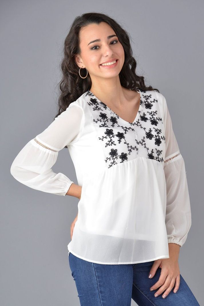 Blusa blanca-0