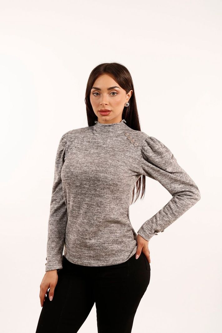Polera Lanilla Rule Gris Tentation-0
