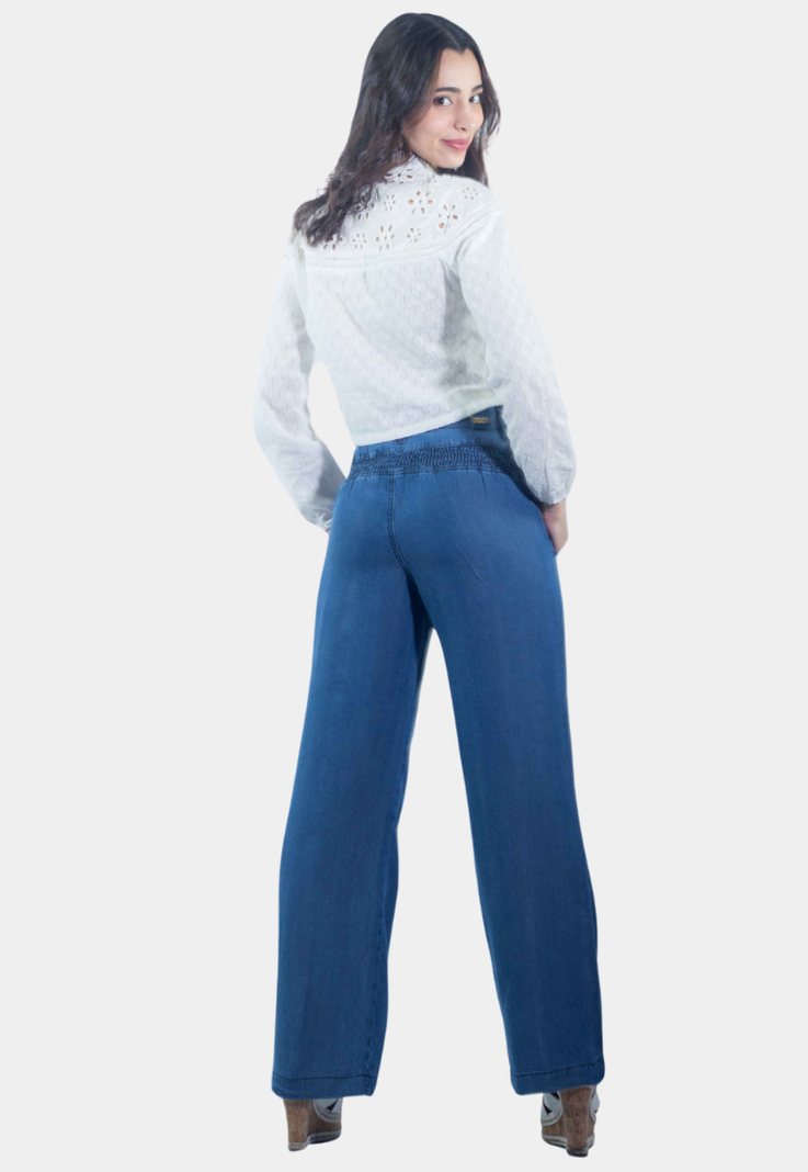 Pantalon Palazzo Tencel Cortes Tentation-2