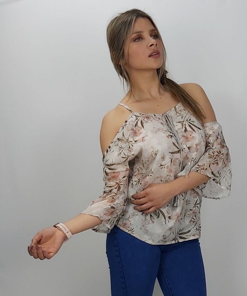 Bluson chiffon york gold 3/4-1