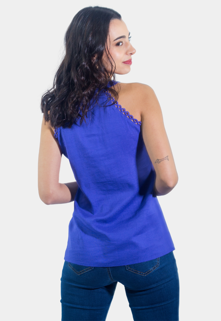 Bluson S/M Broderie Lila Tentation -2