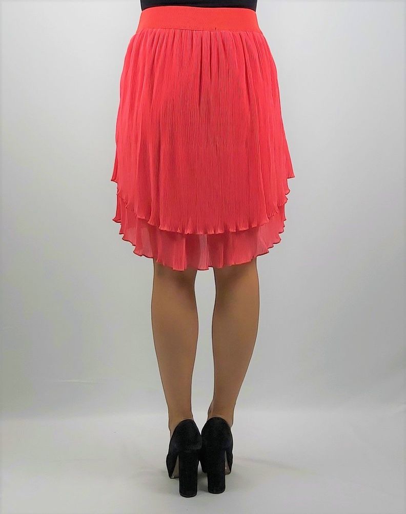 Falda chiffon cintura -2