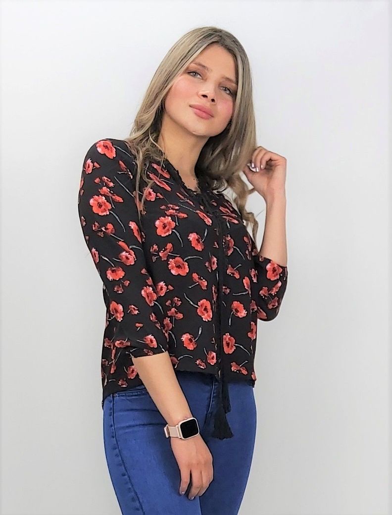 Bluson peper estampado-0