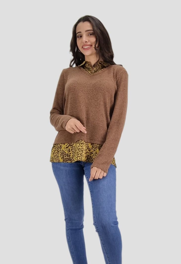 sweater aplicación blusa-0