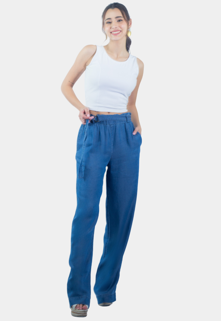 Pantalon Palazzo Tencel Tentation-0