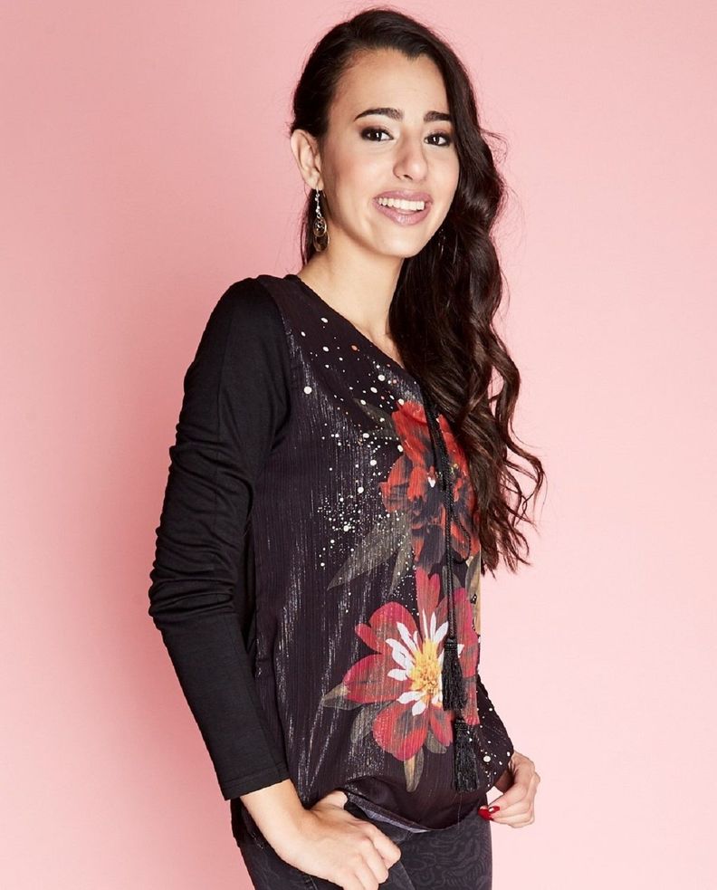 Polera lanilla lurex -1