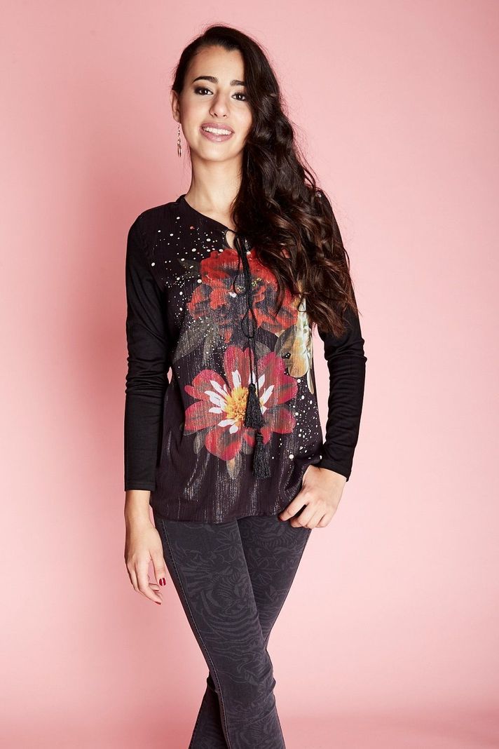 Polera lanilla lurex -0