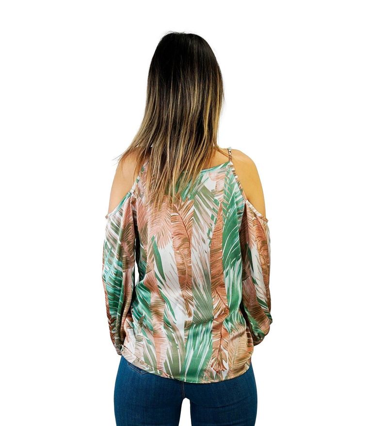 Bluson estampado m/l-2