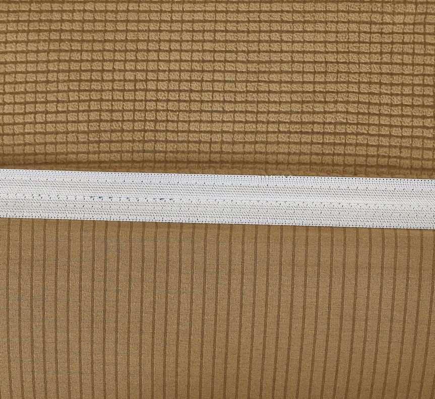 Funda para sofá 2 cuerpos café 85 x 135 cm-4