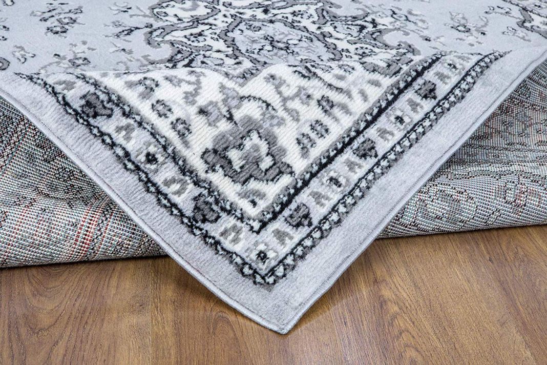 Alfombra Pasillo Kashan King 504 Gris 61 x 213 cm-3