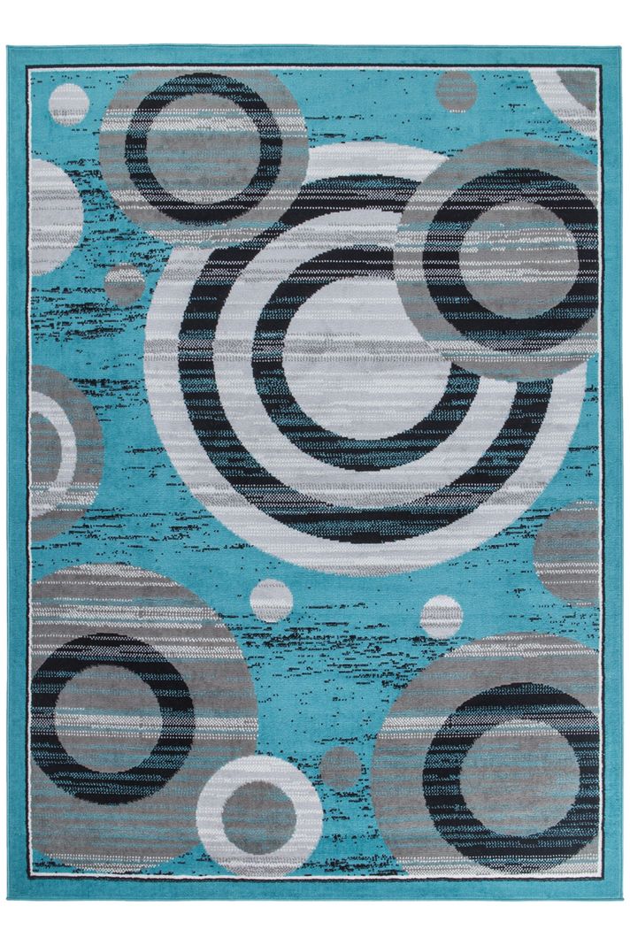 Alfombra Kashan King Azul 200 x 290 cm-0