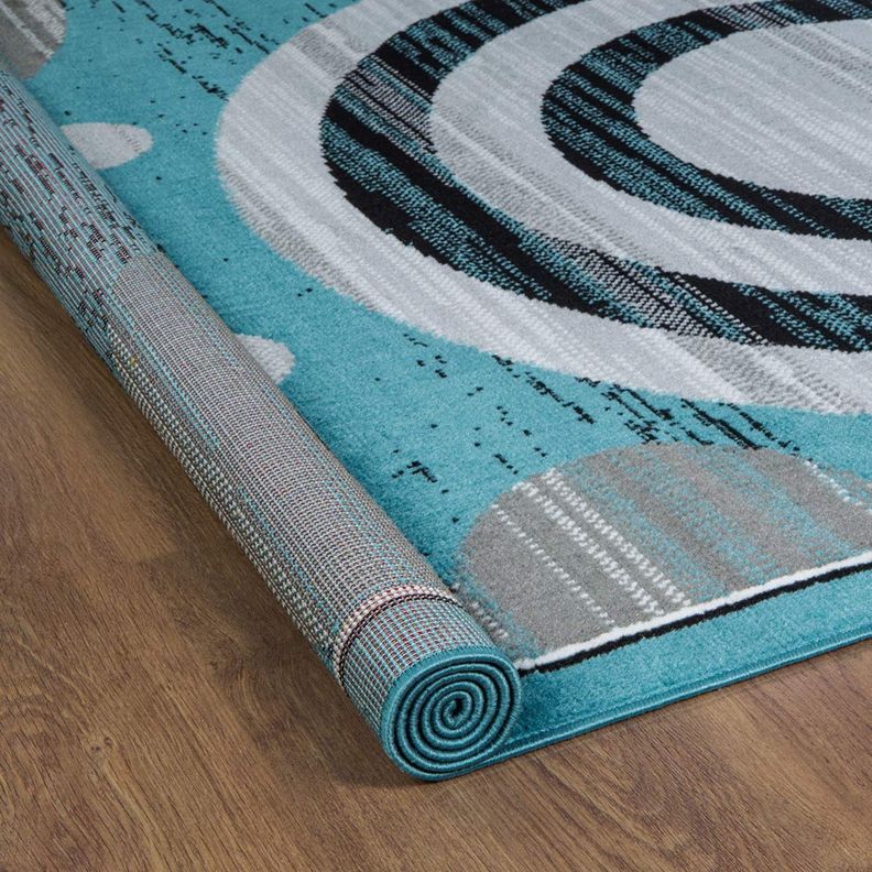 Alfombra Kashan King Azul 200 x 290 cm-2