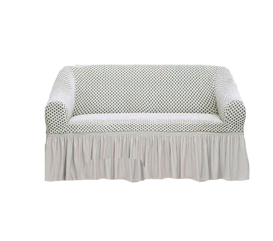 Funda para sofá 2 cuerpos blanco 85 x 135 cm-0