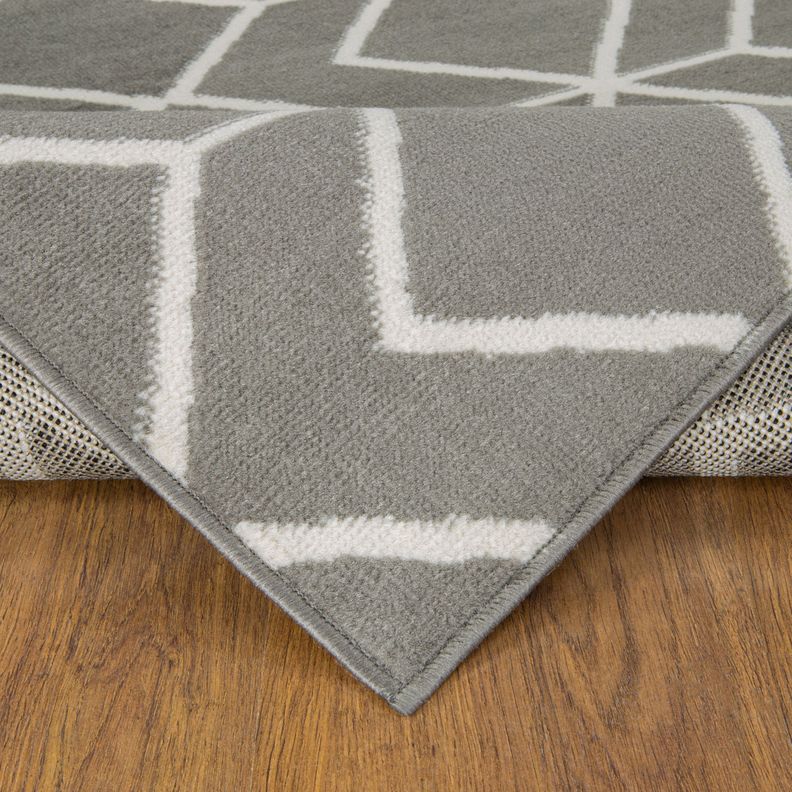 Alfombra Kashan King 507 Gris 244 x 305 cm-3