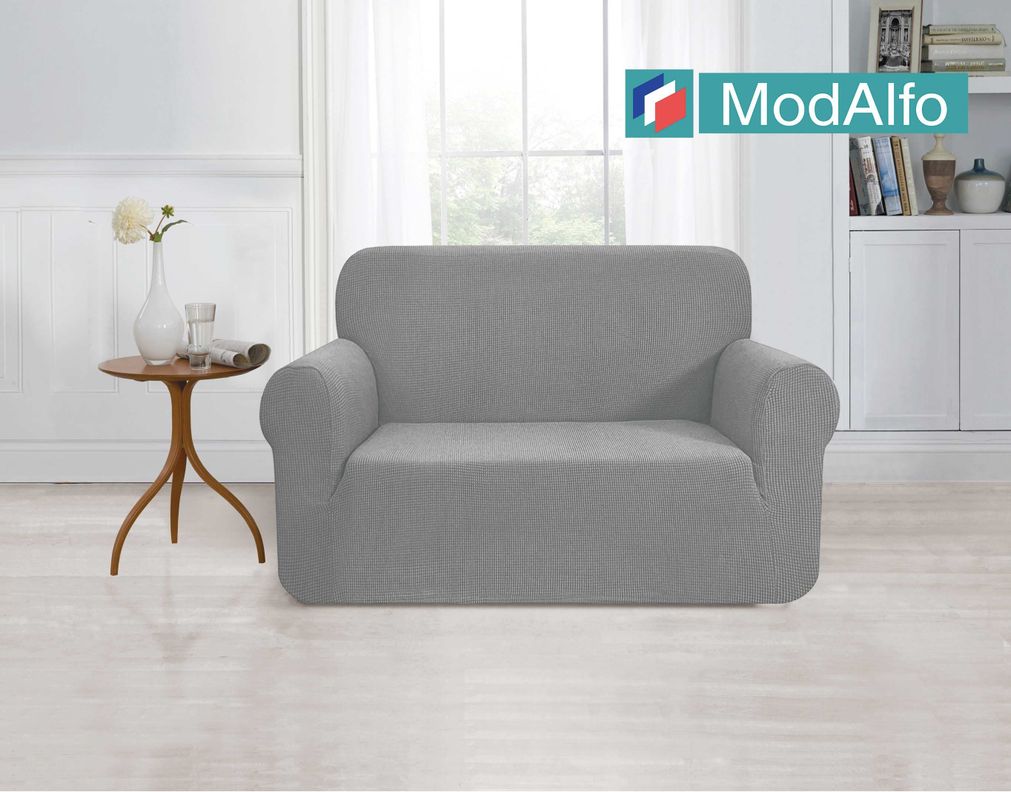 Funda para sofá 1 cuerpo gris 78 x 85 cm-1