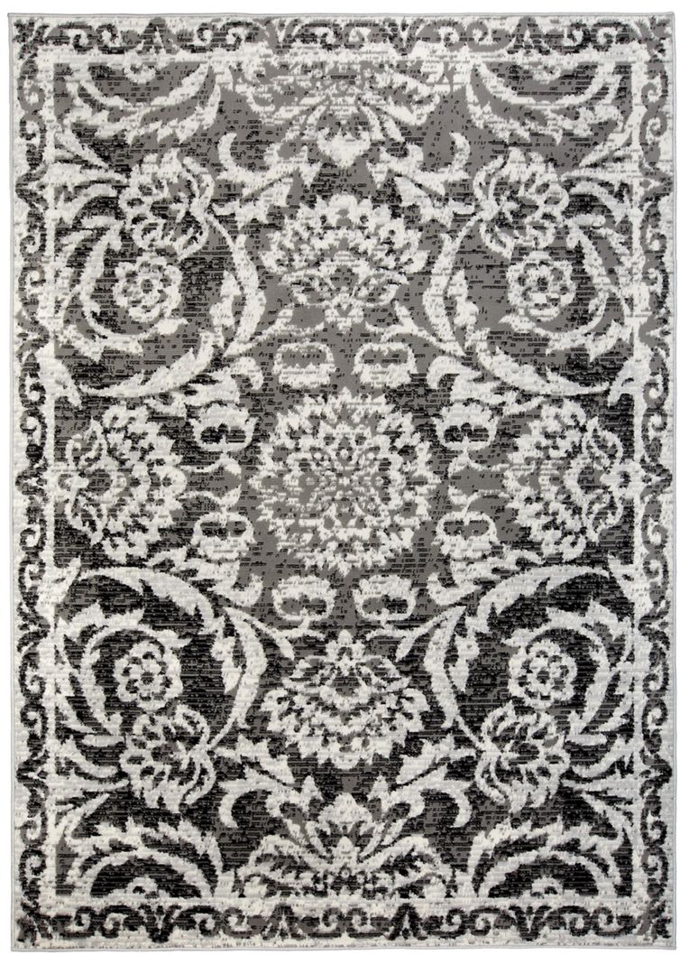 Alfombra Kashan King 506 Gris 244 x 305 cm-0