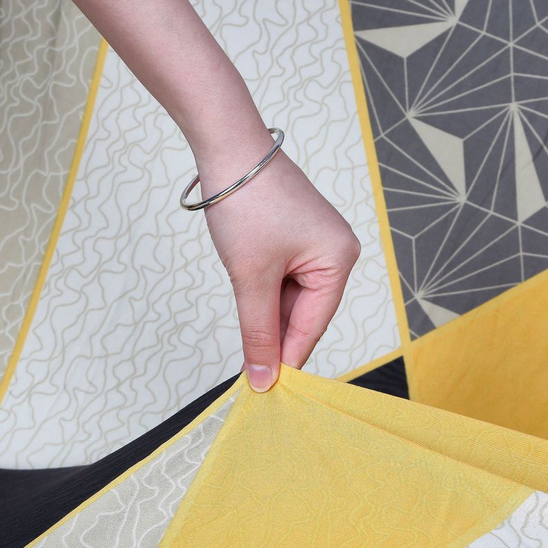 Funda Para Sofa Forma en L  Amarillo-6