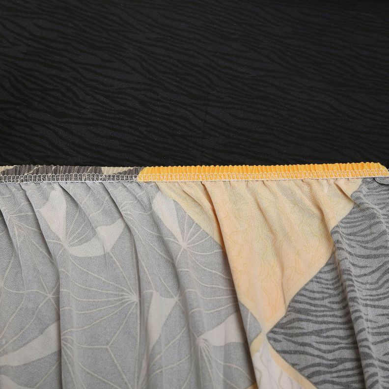 Funda Para Sofa Forma en L  Amarillo-5