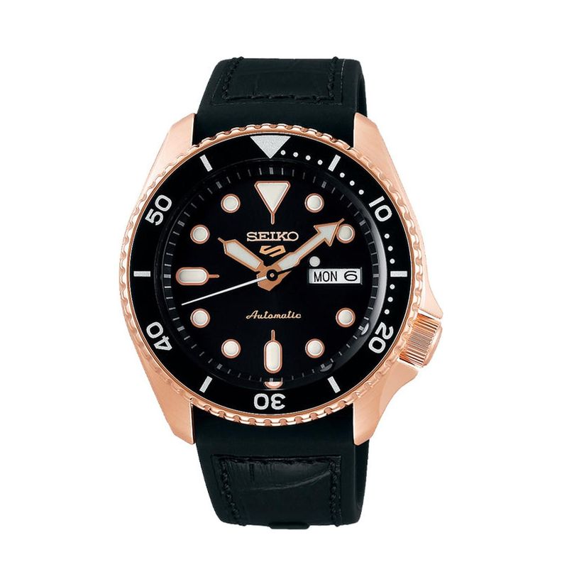 Reloj Seiko Automatico Hombre SRPD76K1 Negro