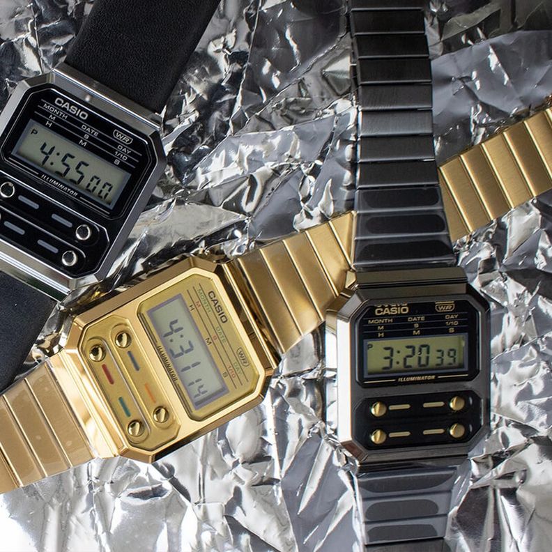 Reloj Casio Digital Unisex A100WEGG-1A2-1