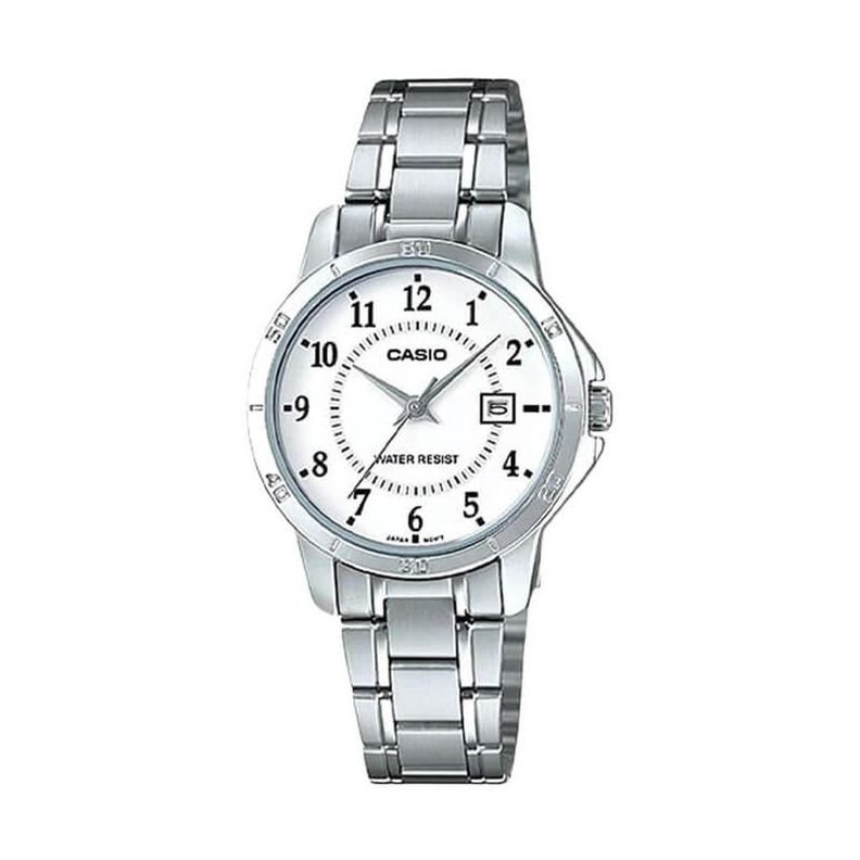 Reloj Casio Analogo Dama LTP-V004D-7B Plateado
