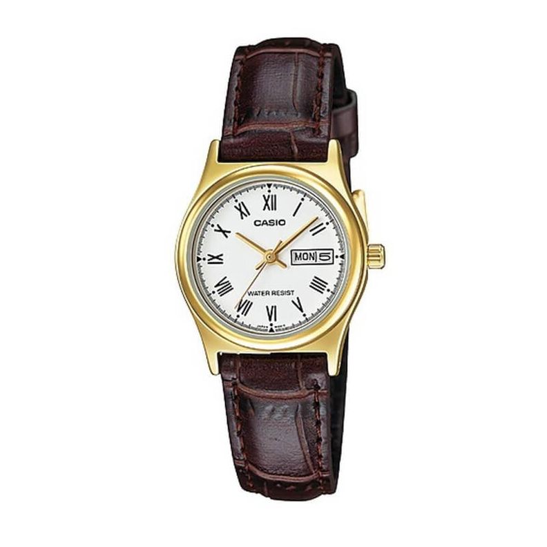 Reloj Analogo Casio Mujer LTP-V006GL-7B Cafe