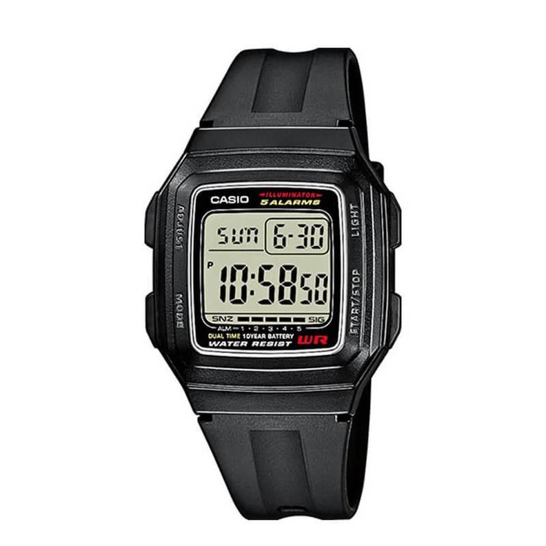 Reloj Casio Digital Hombre F-201WA-1A-0