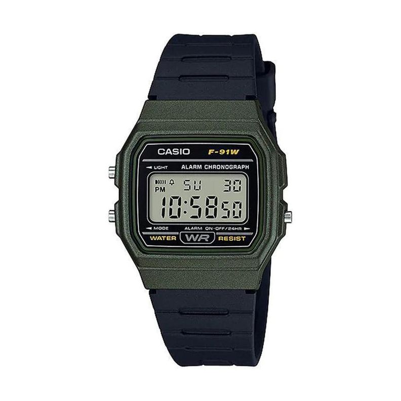 Reloj Casio Digital Unisex F-91WM-3A-0