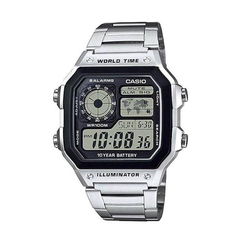 Reloj Casio Digital AE-1200WHD-1AV-0