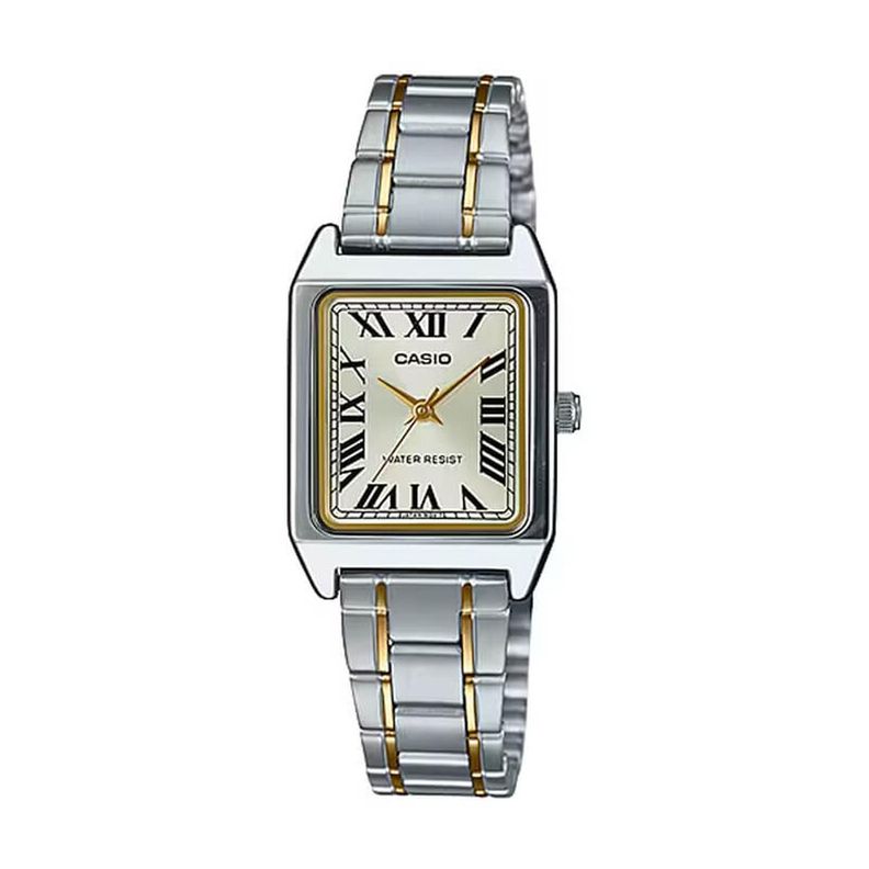 Reloj Casio Analogo Mujer LTP-V007SG-9B Plateado