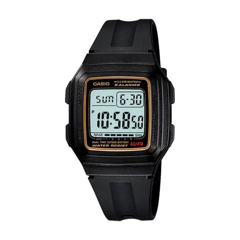 Reloj Casio Digital Unisex F-201WA-9AV-0