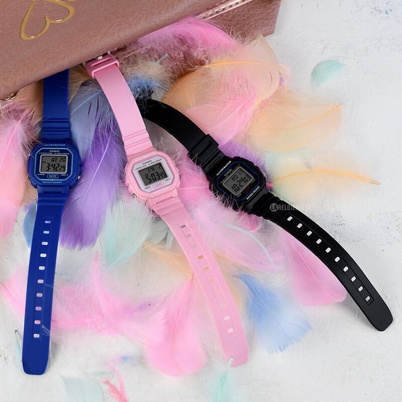 Reloj Casio Digital Mujer LA-20WH-1C-1