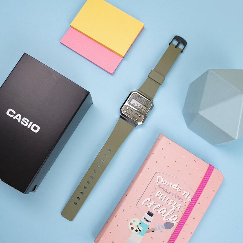 Reloj Casio Digital Unisex A100WEF-3A-1