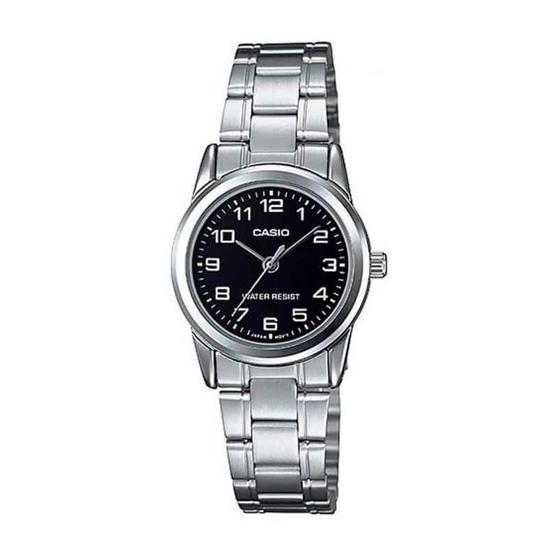 Reloj Casio Analogo Mujer LTP-V001D-1B Plateado
