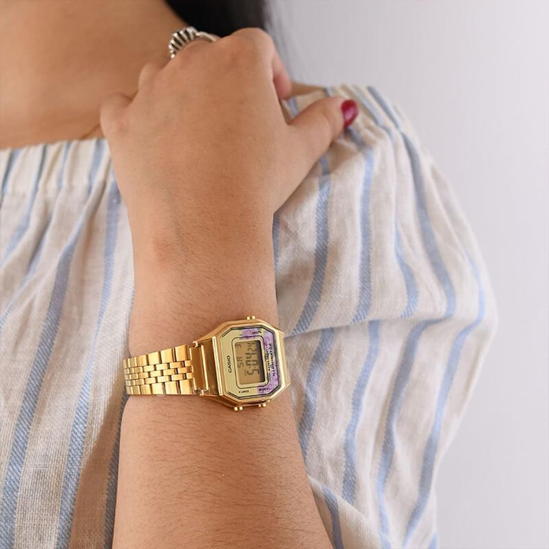 Reloj Casio Digital Mujer LA-680WGA-4C-1
