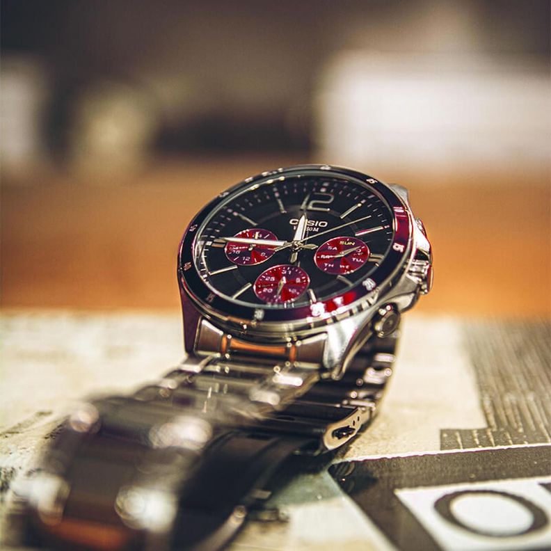 Reloj Casio Análogo Hombre MTP-1374D-5A-1