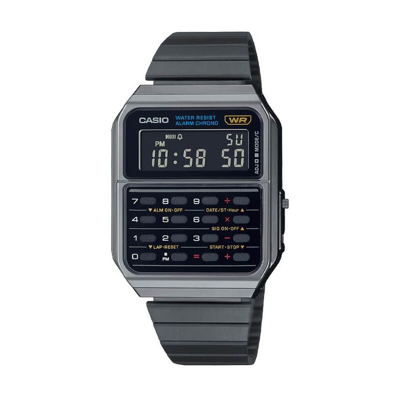 Reloj Digital Casio Unisex CA-500WEGG-1B-0