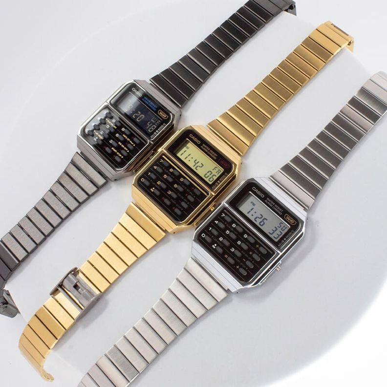 Reloj Digital Casio Unisex CA-500WEGG-1B-2