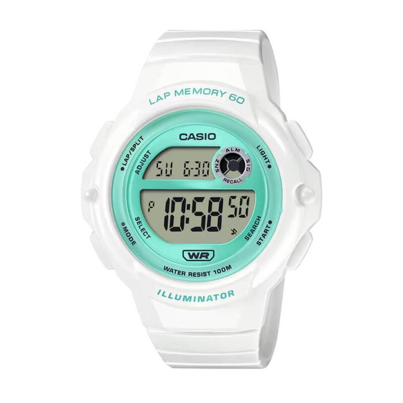 Reloj Analogo Casio Mujer LWS-1200H-7A3VD Blanco