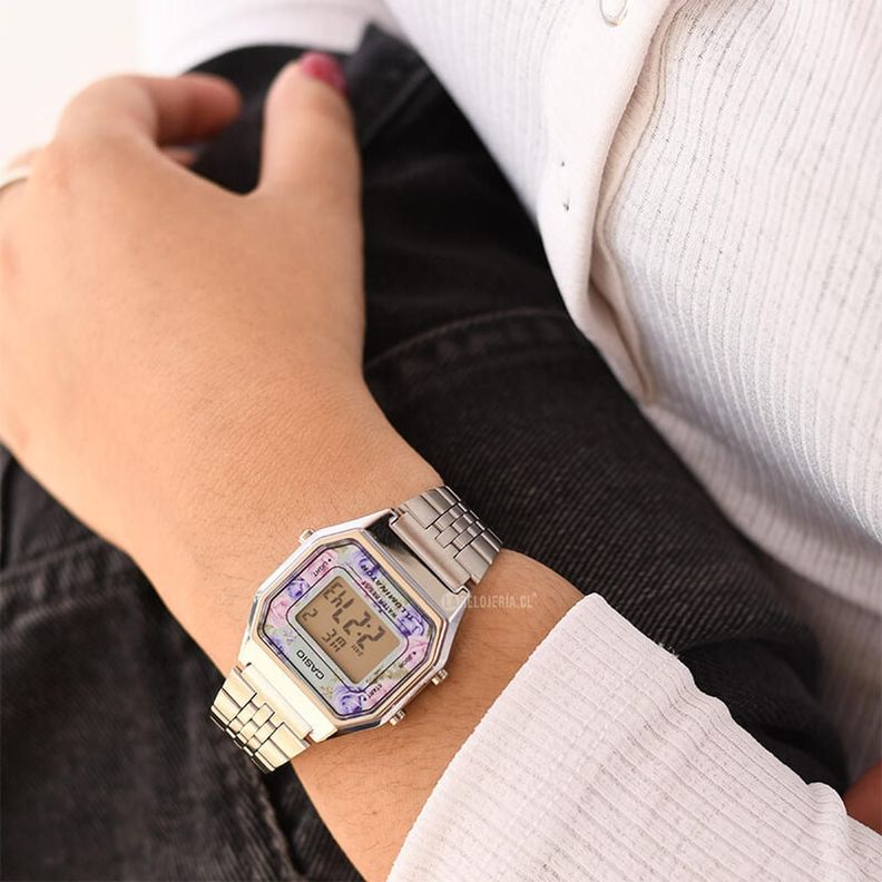 Reloj Casio Digital Mujer LA-680WA-2C-1
