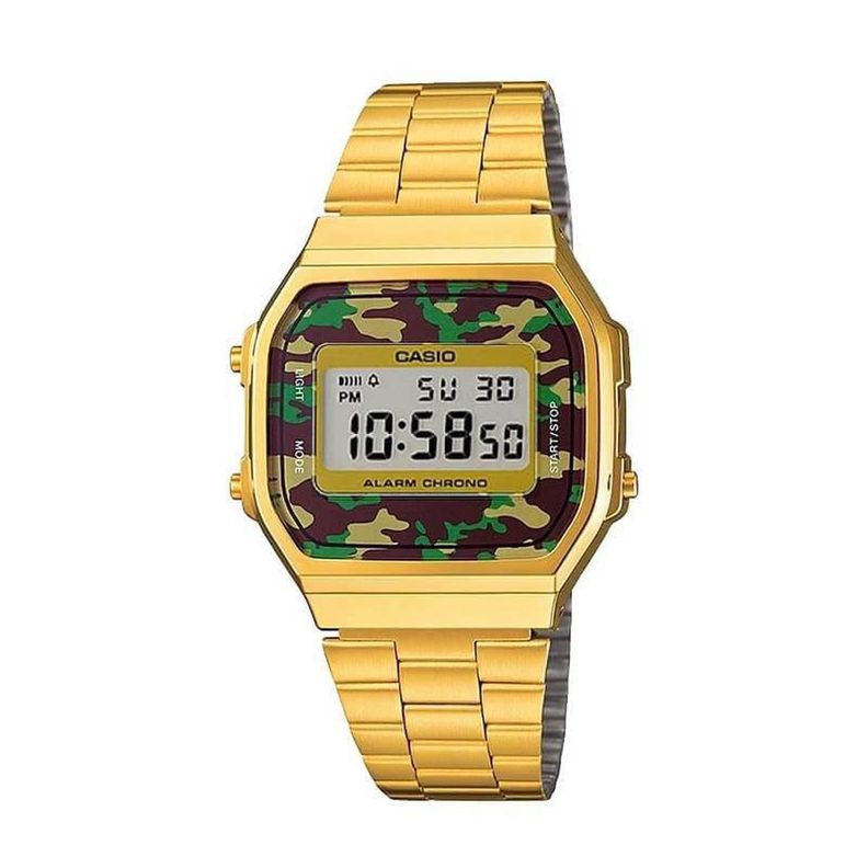 Reloj Casio Digital Unisex A-168WEGC-3-0