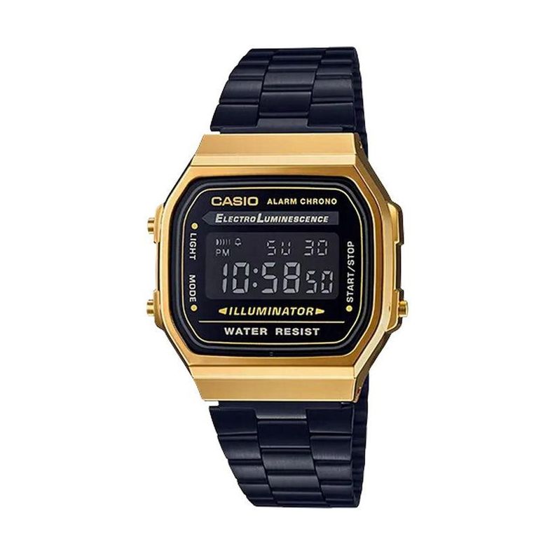 Reloj Casio Digital Unisex A-168WEGB-1B-0